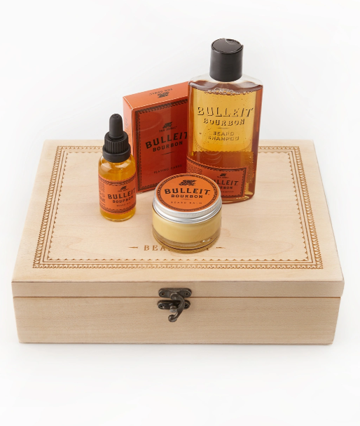 Pan Drwal x Bulleit Bourbon barzdos priežiūros rinkinys