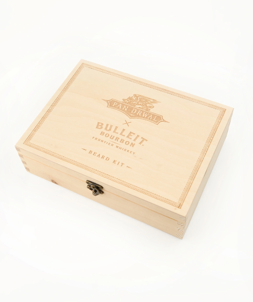 Pan Drwal x Bulleit Bourbon barzdos priežiūros rinkinys