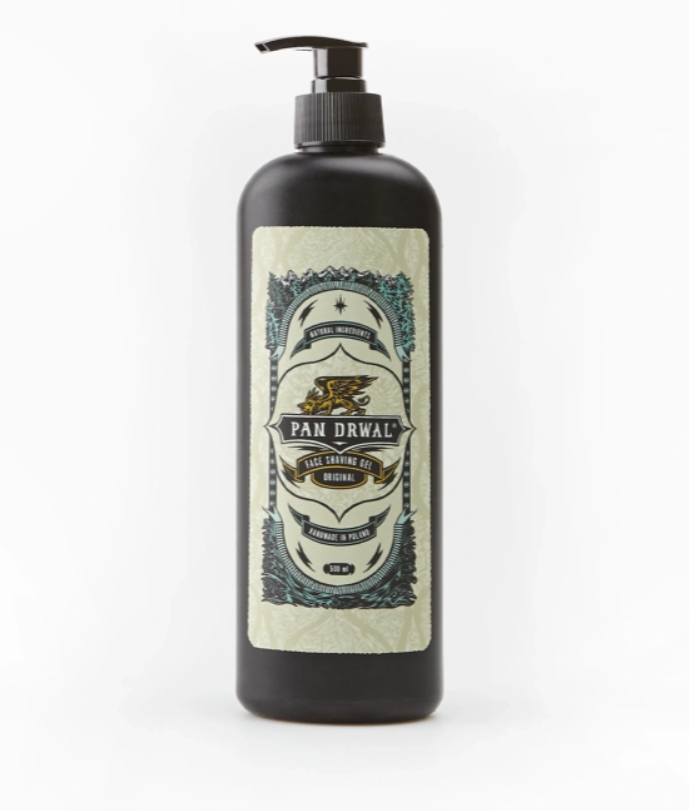 Pan Drwal – Original veido skutimosi gelis 500 ml